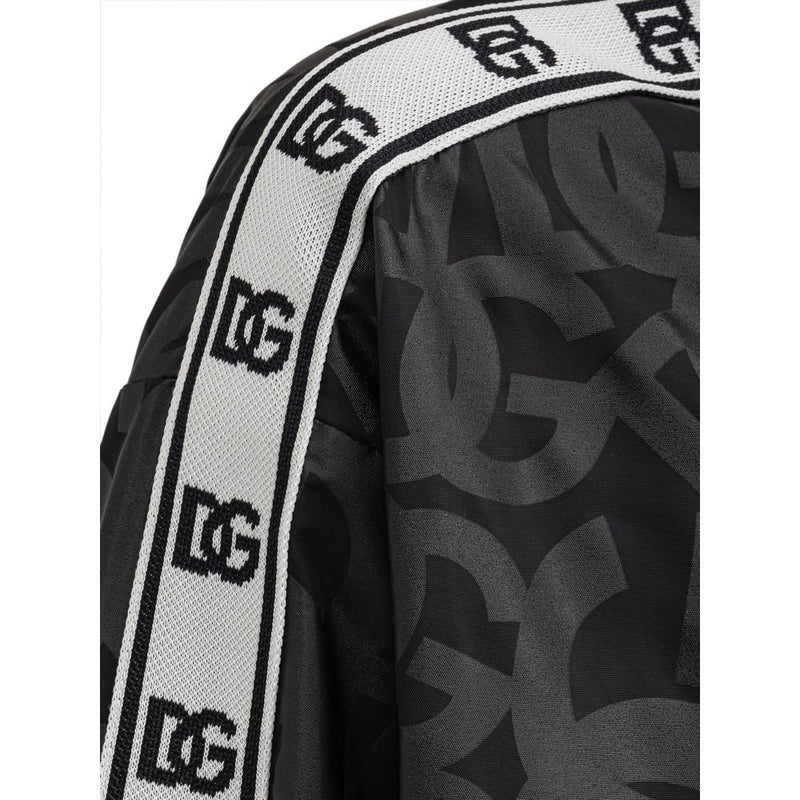 Vestes et manteaux en polyester noir de Dolce & Gabbana