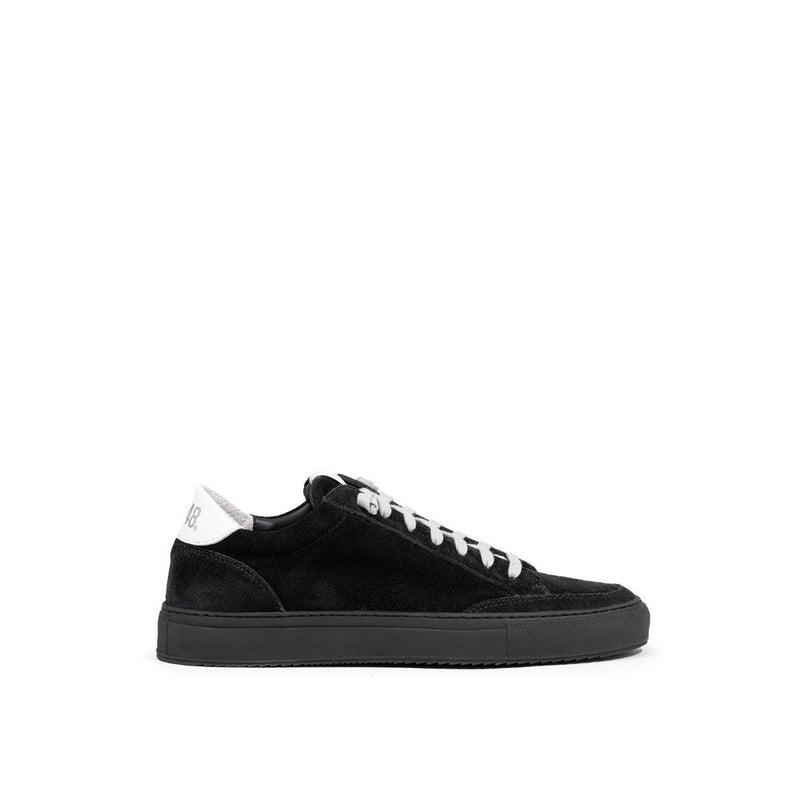 P448 Soho-M Black Suede Sneakers for Men - Stylish Comfort