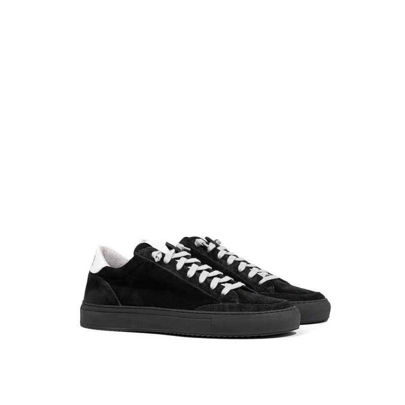 P448 Soho-M Black Suede Sneakers for Men - Stylish Comfort