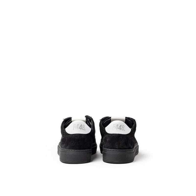 P448 Soho-M Black Suede Sneakers for Men - Stylish Comfort