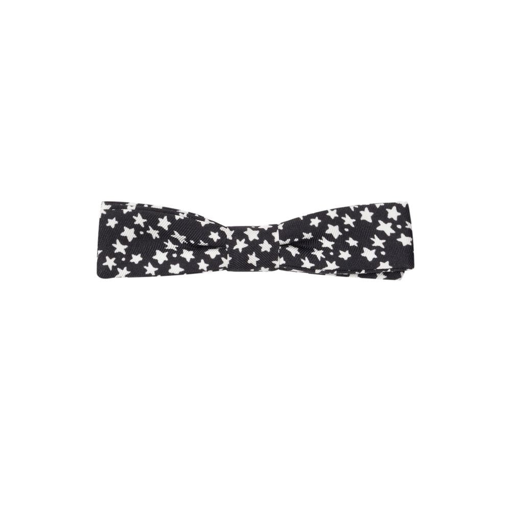 Nœud papillon en soie noire Dolce &amp; Gabbana
