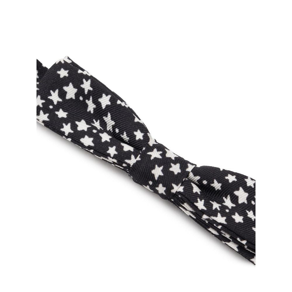 Nœud papillon en soie noire Dolce &amp; Gabbana