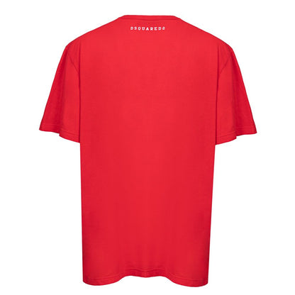 Dsquared² Rood Katoenen T-Shirt