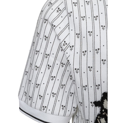 Dolce & Gabbana wit katoenen poloshirt