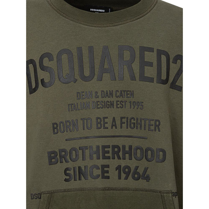 Dsquared² Groene Katoenen Hoodie