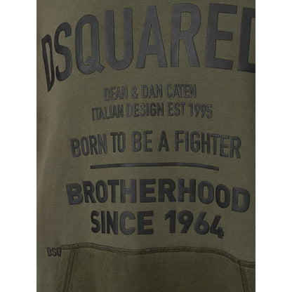 Dsquared² Groene Katoenen Hoodie