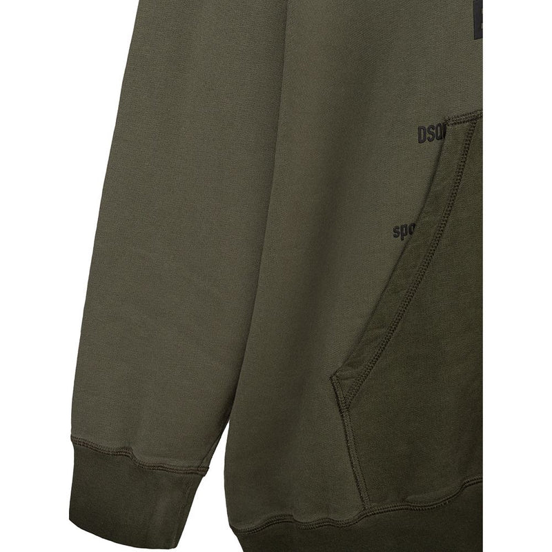 Dsquared² Groene Katoenen Hoodie