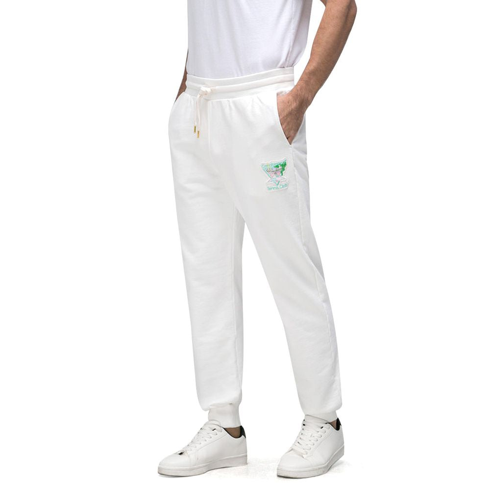 Casablanca White Cotton Athletic Pant