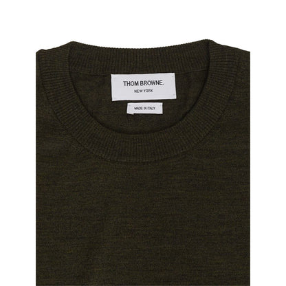 Pull en laine verte de Thom Browne