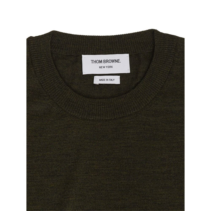 Thom Browne groene wollen trui