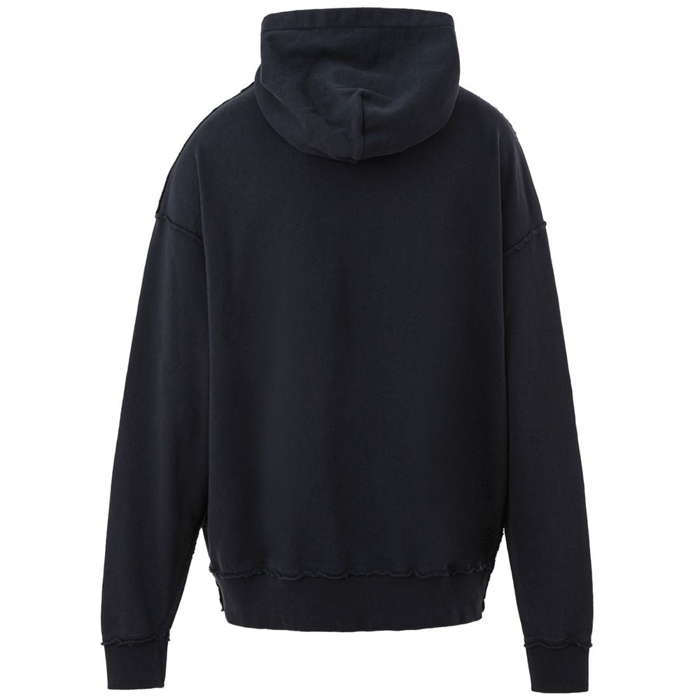 Sweat-shirt en coton bleu Dolce &amp; Gabbana