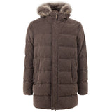 Vestes et manteaux en coton marron de Herno