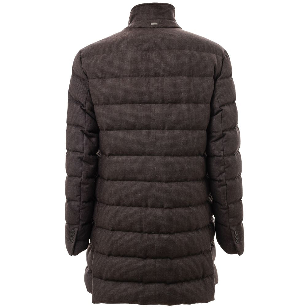 Vestes et manteaux en laine marron de Herno