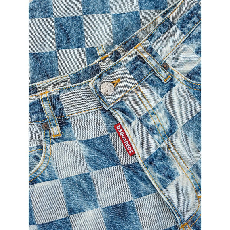 Dsquared² Jean Relaxed Fit en Coton Bleu
