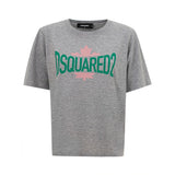 T-shirt Chic Gris en Coton Dsquared² pour Femmes Modernes