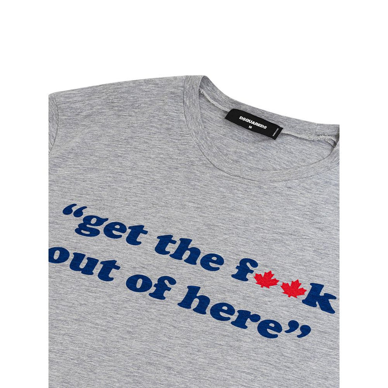 Dsquared² Grijs Katoenen T-Shirt
