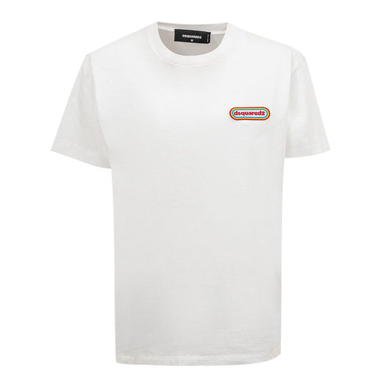 Dsquared² Chic wit katoenen basis T-shirt