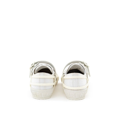 Baskets blanches en coton Burberry