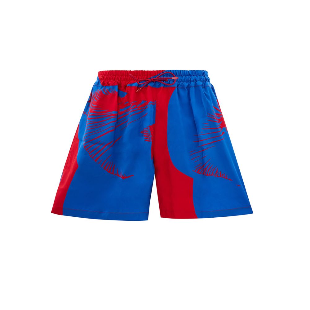 Bottega Veneta Elegante Viscose Shorts in Multicolor