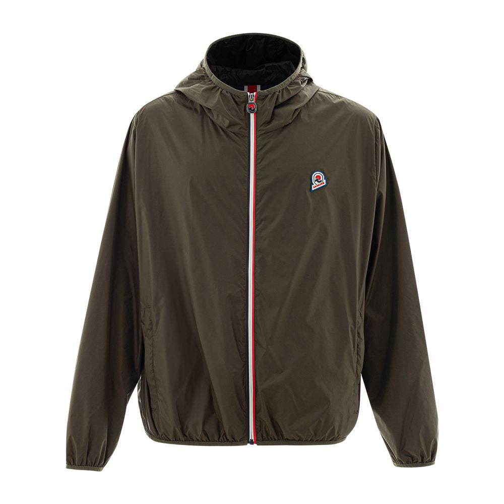 Invicta Green Polyamide Windbreaker Jacket - Stylish & Functional
