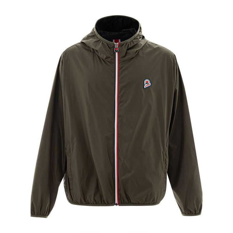 Veste coupe-vent polyamide verte Invicta - Élégante et fonctionnelle