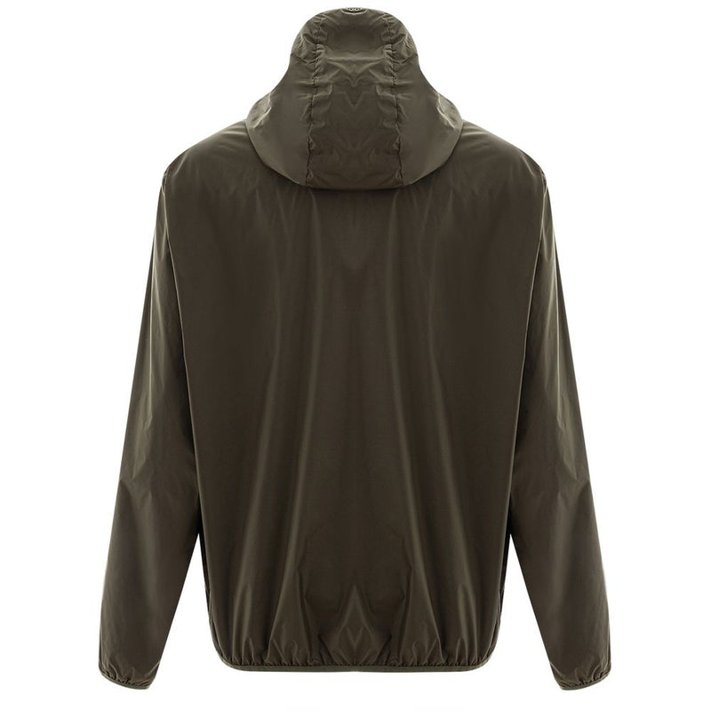 Veste coupe-vent polyamide verte Invicta - Élégante et fonctionnelle