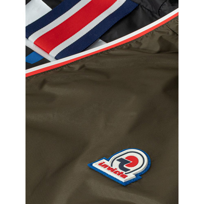 Veste coupe-vent polyamide verte Invicta - Élégante et fonctionnelle