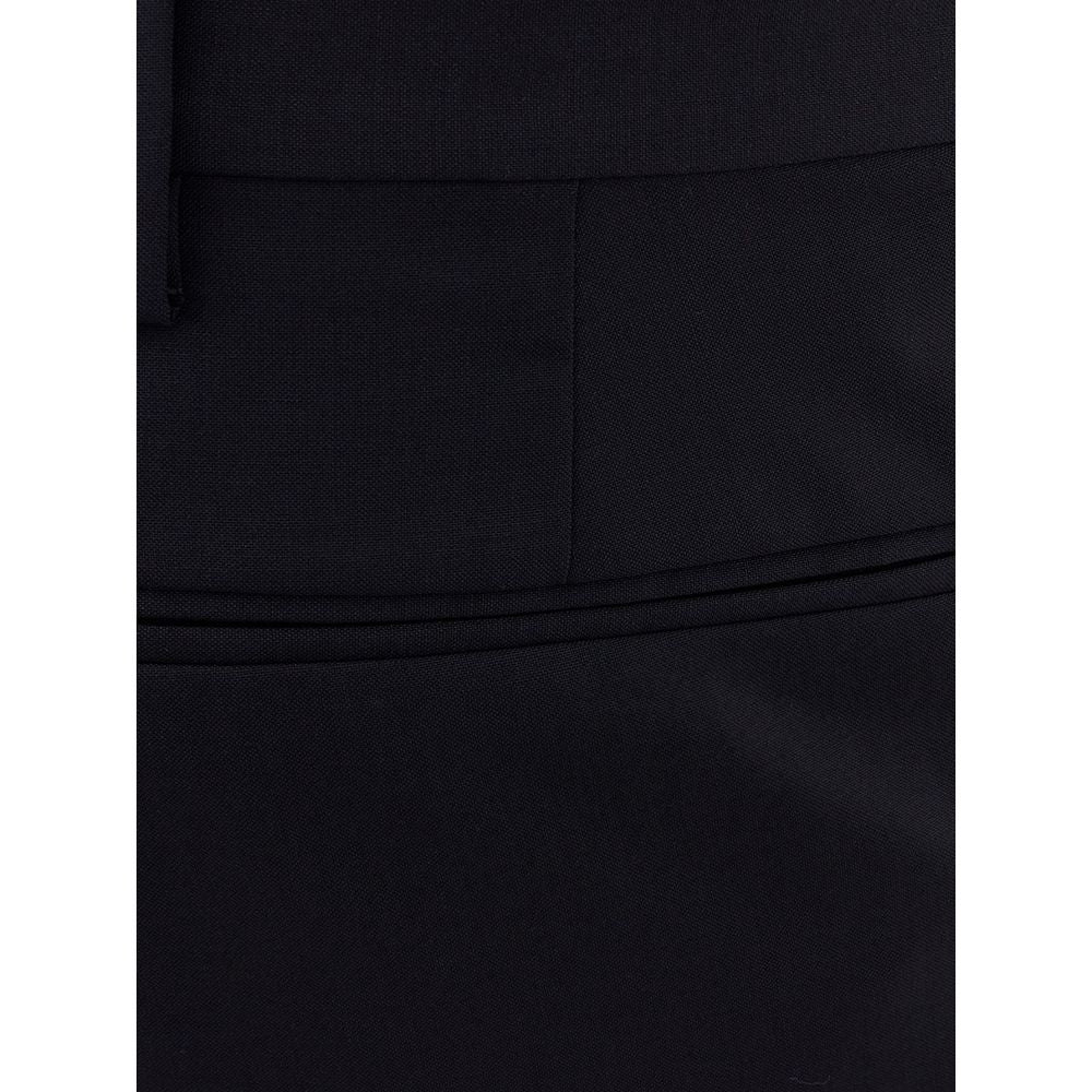 Valentino Black Wool Pant