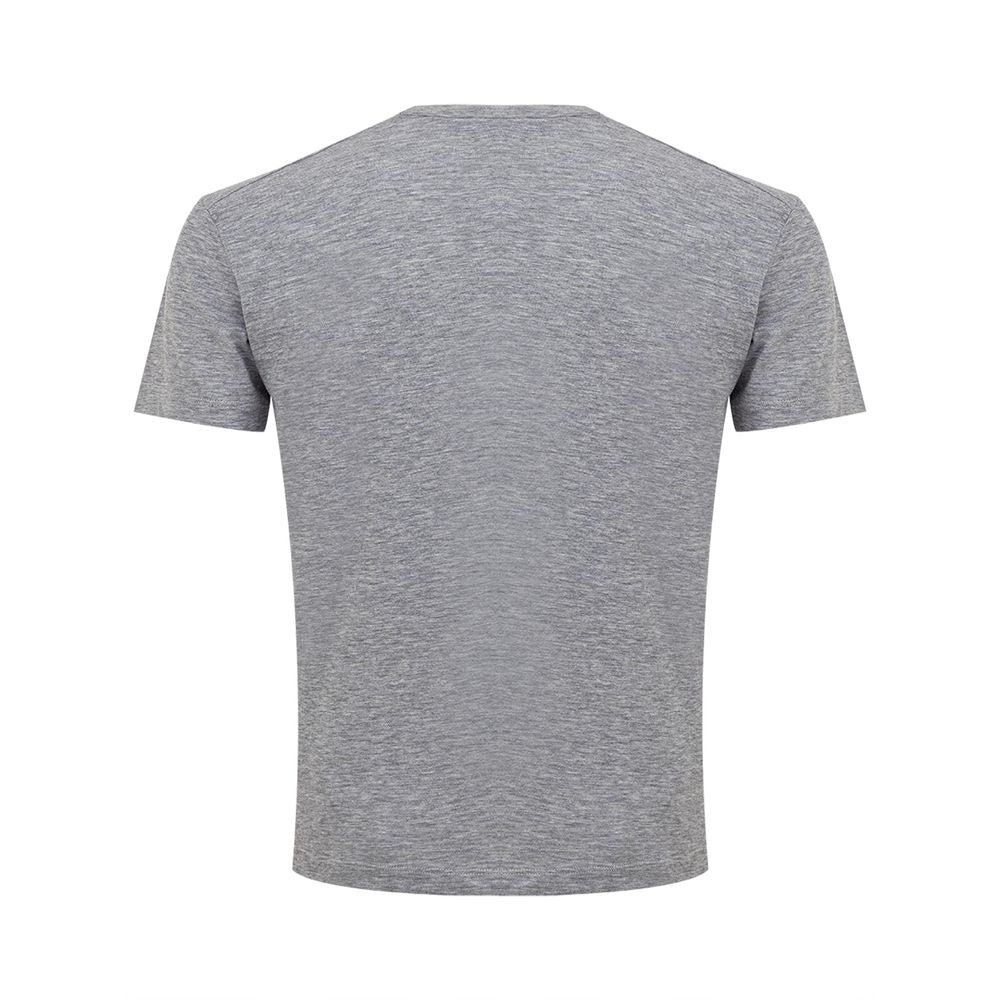 T-shirt en coton gris clair Dsquared² pour homme élégant