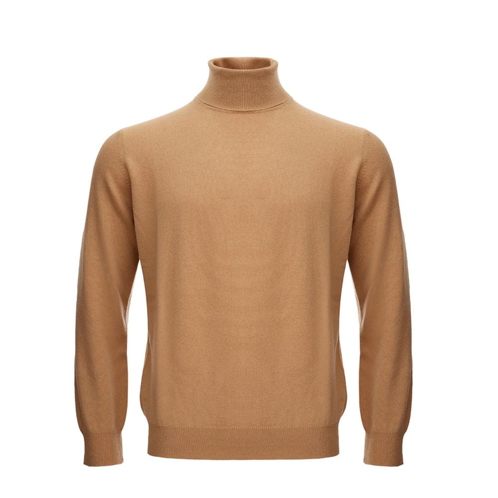 Pull en laine marron élégant pour homme KANGRA