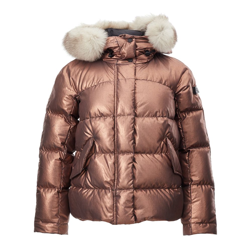 Peuterey Mils Veste Padded Rose en Polyester pour Femme