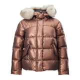Peuterey Mils Veste Padded Rose en Polyester pour Femme