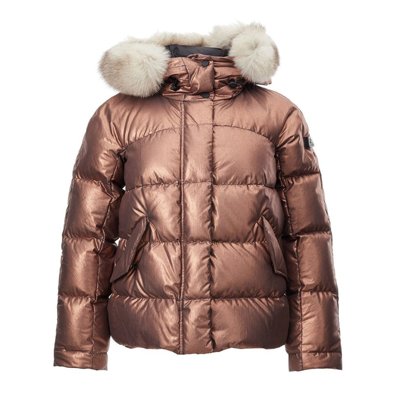 Peuterey Pink Polyester ‘Mils’ Padded Jacket for Women