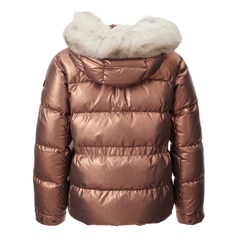 Peuterey Pink Polyester ‘Mils’ Padded Jacket for Women