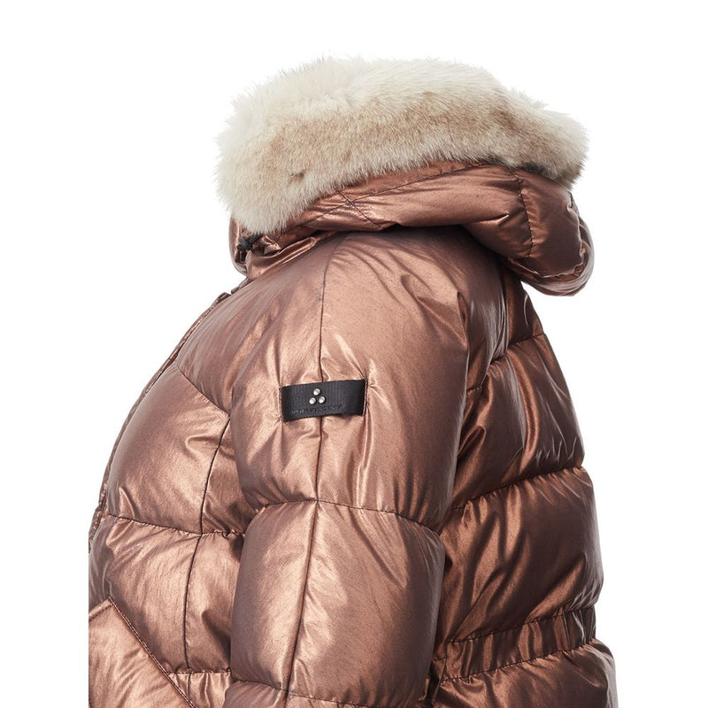 Peuterey Pink Polyester ‘Mils’ Padded Jacket for Women