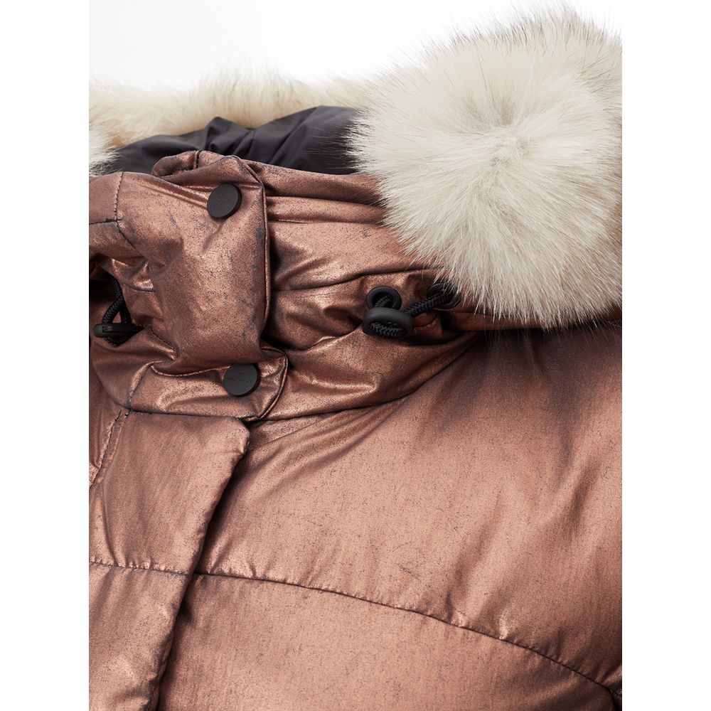 Peuterey Mils Veste Padded Rose en Polyester pour Femme
