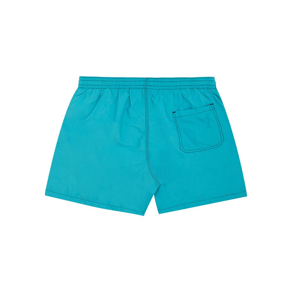 Malo Turquoise Polyester Swimwear Boxer Shorts for Men