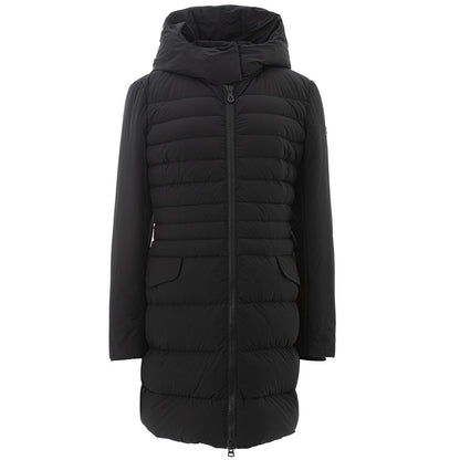 Peuterey Veste en polyamide noire élégante pour femme