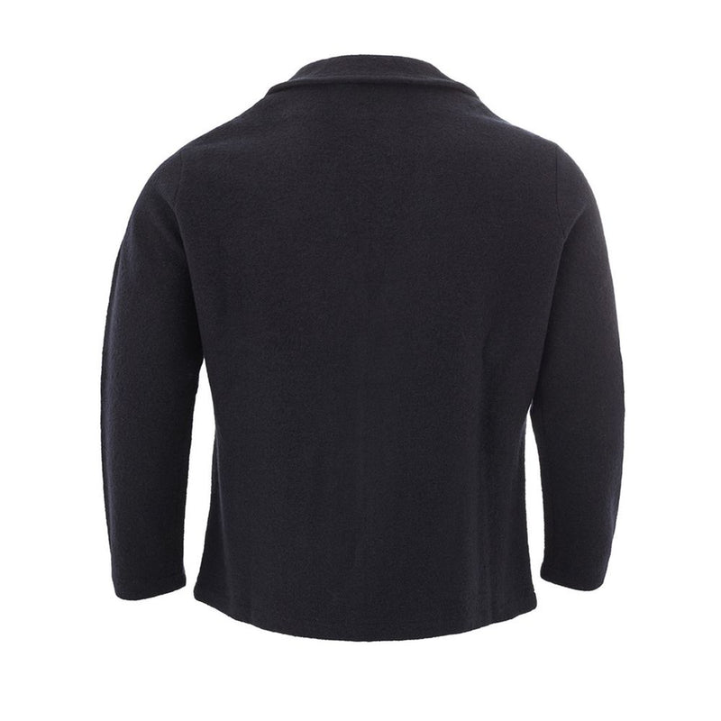 KANGRA Elegante Blauwe Wollen Jas voor Heren