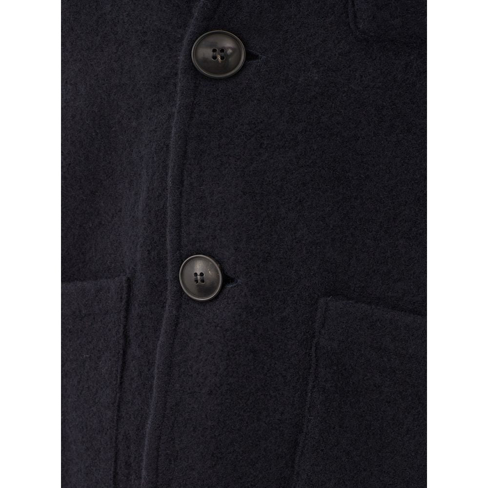 Veste en laine bleue élégante KANGRA pour homme