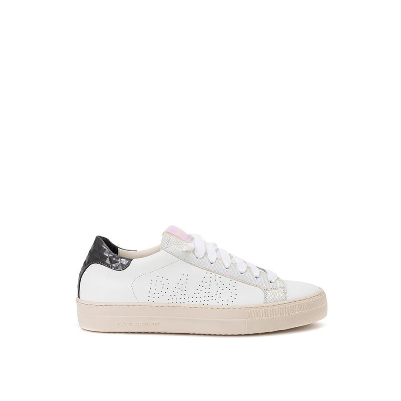 P448 All-White Leather Sneakers - Luxury Italian Design