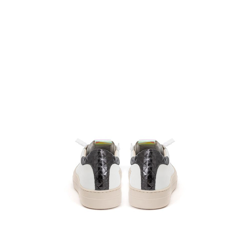 P448 All-White Leather Sneakers - Luxury Italian Design