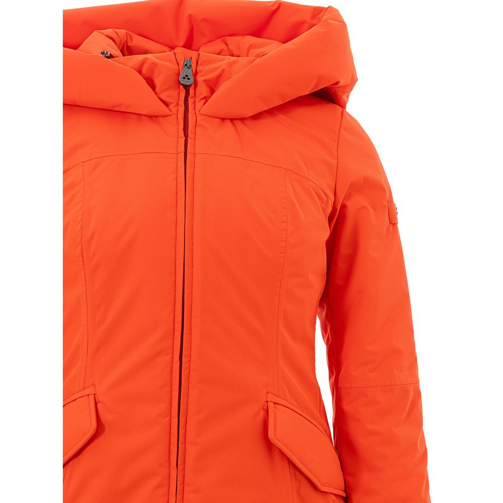 Peuterey Veste en polyester orange élégante pour femme