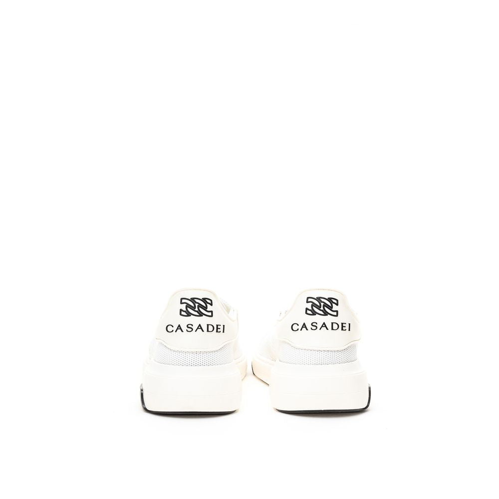 Casadei Elegant White Leather Sneakers for Women