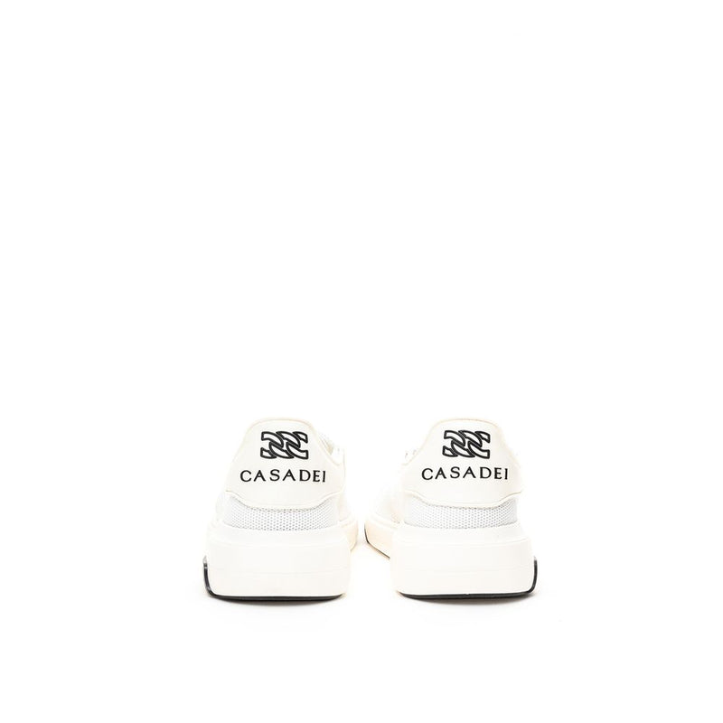 Casadei Elegant White Leather Sneakers for Women