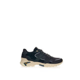 Lardini Black Suede Leather Sneaker - Élégance et Durabilité