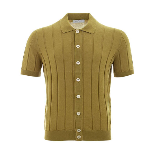Gran Sasso Elegant Groen Katoenen T-Shirt voor Heren
