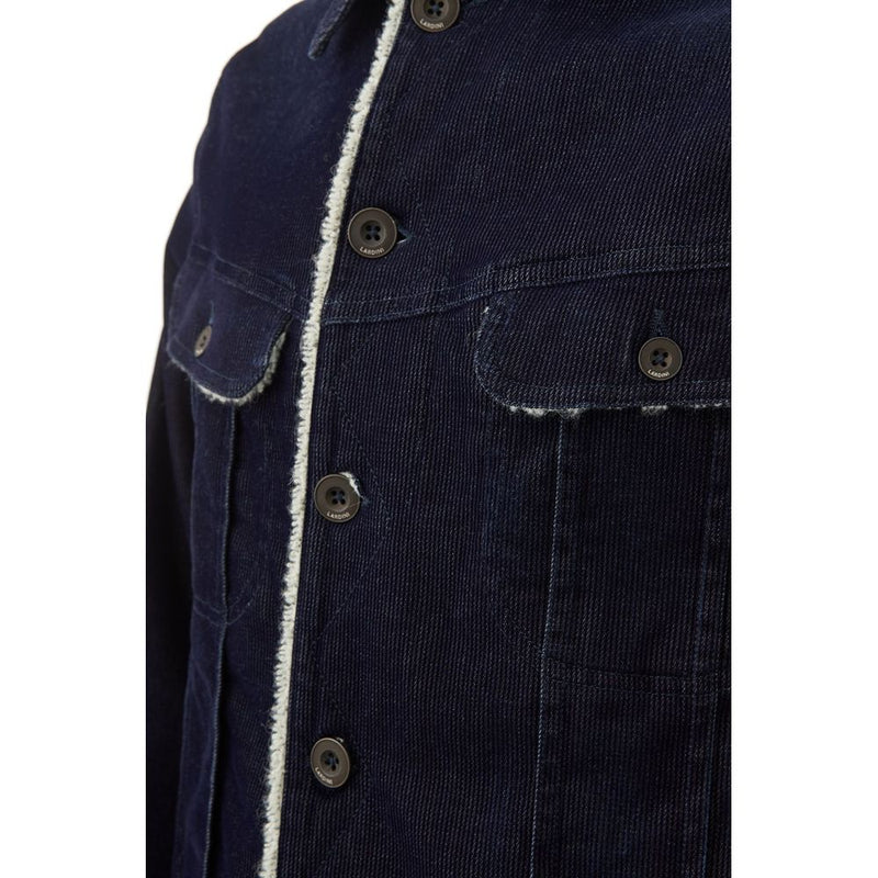 Vestes et manteaux en coton bleu de Lardini