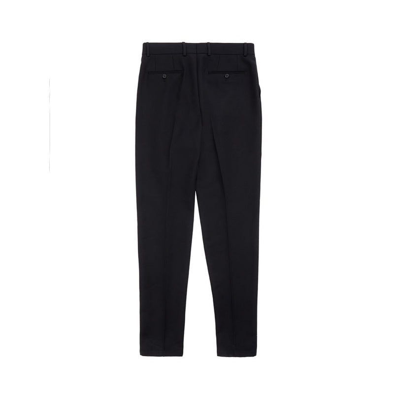 Dolce &amp; Gabbana elegante zwarte polyester broek voor heren