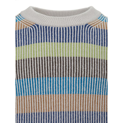 Gran Sasso Elegant Multicolor Cashmere Trui voor Heren